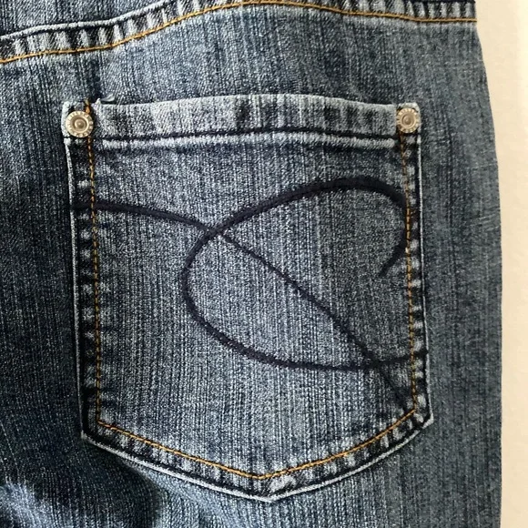 Chico’s Platinum Size 2 Denim Crop Jeans - Picture 12 of 16
